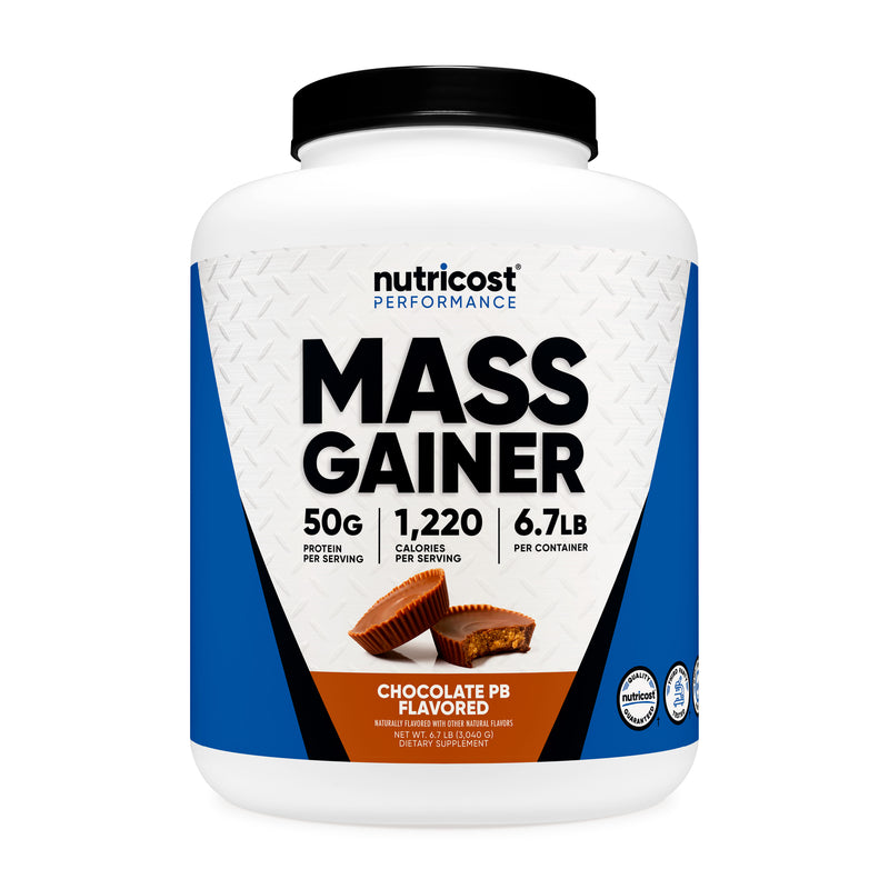 Nutricost Mass Gainer | 6.7 lb (3.04 kg) | Chocolate Peanut Butter